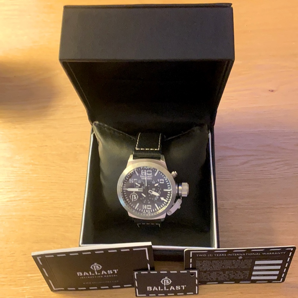 Men’s Ballast TRAFALGAR Chronograph Quartz Watch.